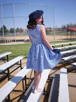 Elizabeth Dress In Gingham -Retrolicious 1.2 web