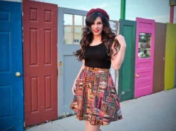 Don't Judge A Book By Its Cover A-Line Skirt -Retrolicious 13 1