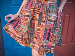 Don't Judge A Book By Its Cover A-Line Skirt -Retrolicious 13 4