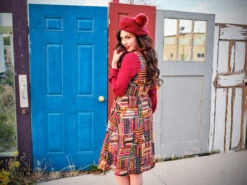 Don't Judge A Book By Its Cover Fit & Flare Dress -Retrolicious 14 4