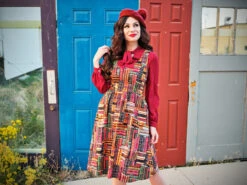 Don't Judge A Book By Its Cover Fit & Flare Dress -Retrolicious 14 7
