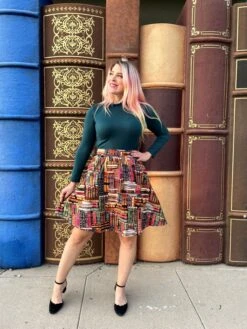 Green Mock Neck Top 8 Green Mock Neck Top -Retrolicious 3527 4863 2