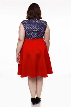 Charlotte Skirt In Red -Retrolicious 3656 4009 p3 65343704 4c88 41d4 89c1 369f36f13a4d