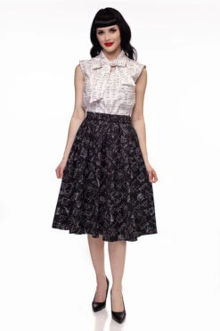 Equations Bow Top - Plus Sizes Only -Retrolicious 3810 3930