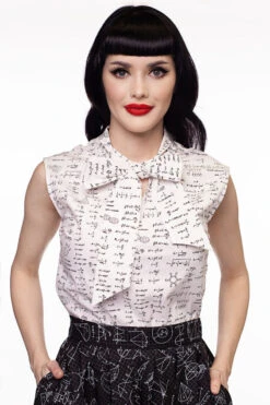 Equations Bow Top - Plus Sizes Only -Retrolicious 3810 3930 2