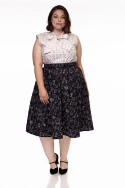 Equations Bow Top - Plus Sizes Only -Retrolicious 3810 3930 p