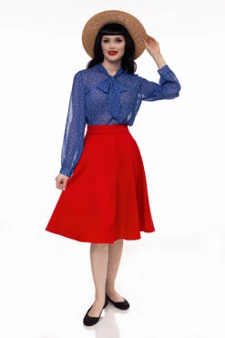 Charlotte Skirt In Red -Retrolicious 3960 4009 7d0a55a5 c36f 431e a2cd c0852ec3ec20