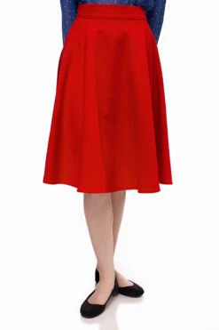 Charlotte Skirt In Red -Retrolicious 4009 73ed73e0 de09 4b1d 9195 b9c43c413da5