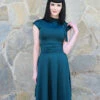 Bombshell Dress In Spruce Green