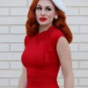 Bombshell Dress In Red - Plus Sizes Only