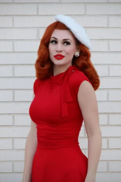 Bombshell Dress In Red - Plus Sizes Only