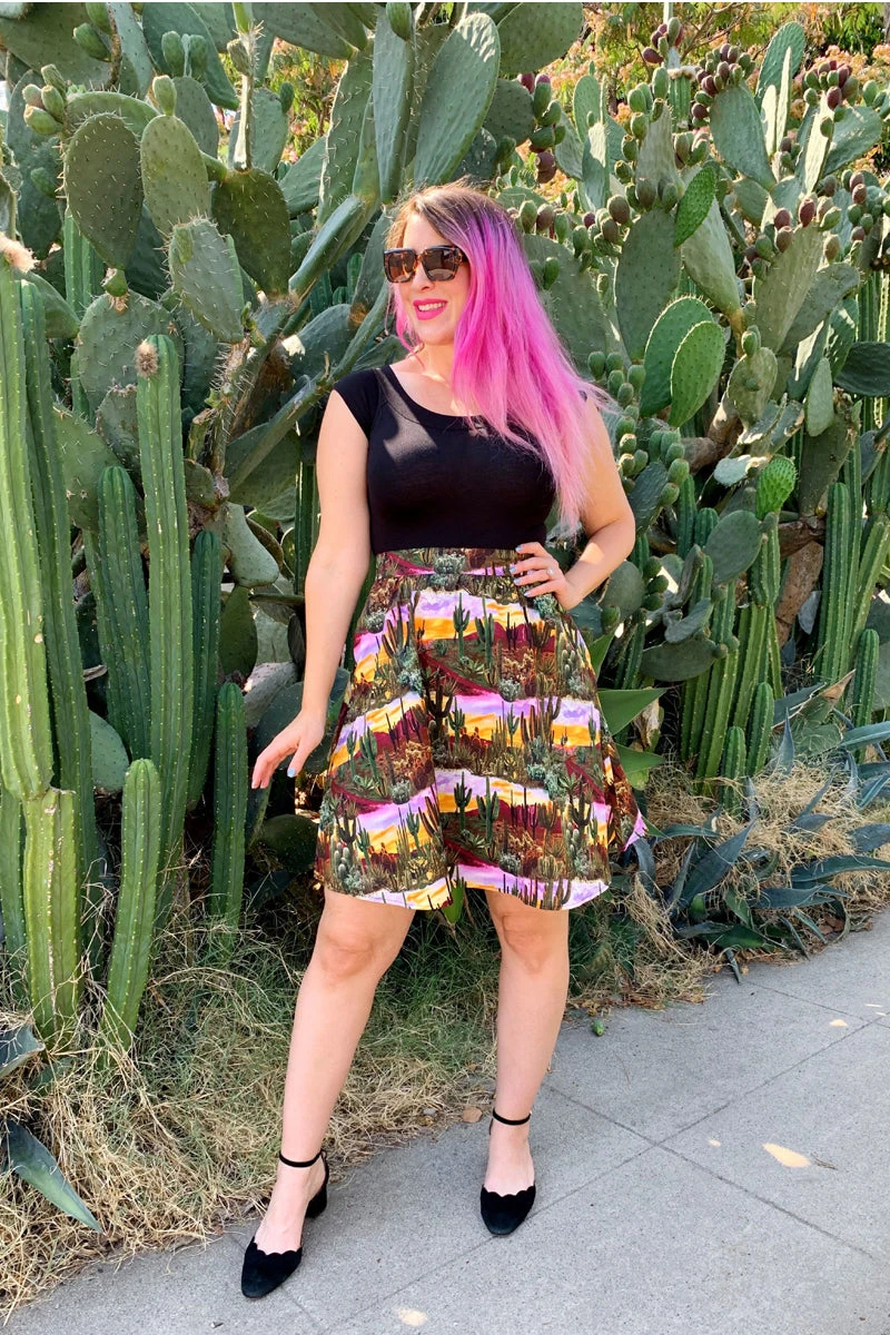 Desert Dreams A-line Skirt 2 Desert Dreams A-line Skirt - Image 2