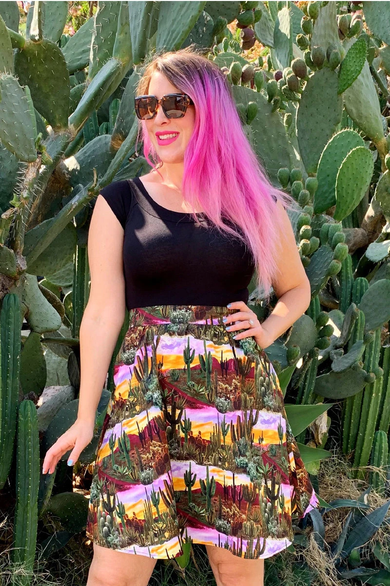 Desert Dreams A-line Skirt 3 Desert Dreams A-line Skirt - Image 3