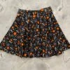 Glow In The Dark Dancing Bones Skater Skirt