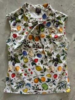 Fruits & Butterflies Bow Top