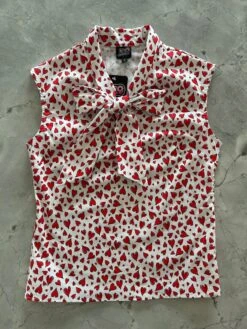 Hearts Bow Top