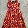 Tulips Fit & Flare Dress - Lg Only, 1 Left!