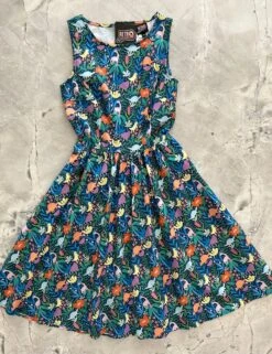 Prehistoric Vintage Dress