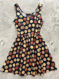Cherry Pie Shorter Length Fit & Flare Dress - Small Only