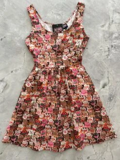 Cookie Cats Shorter Length Fit & Flare