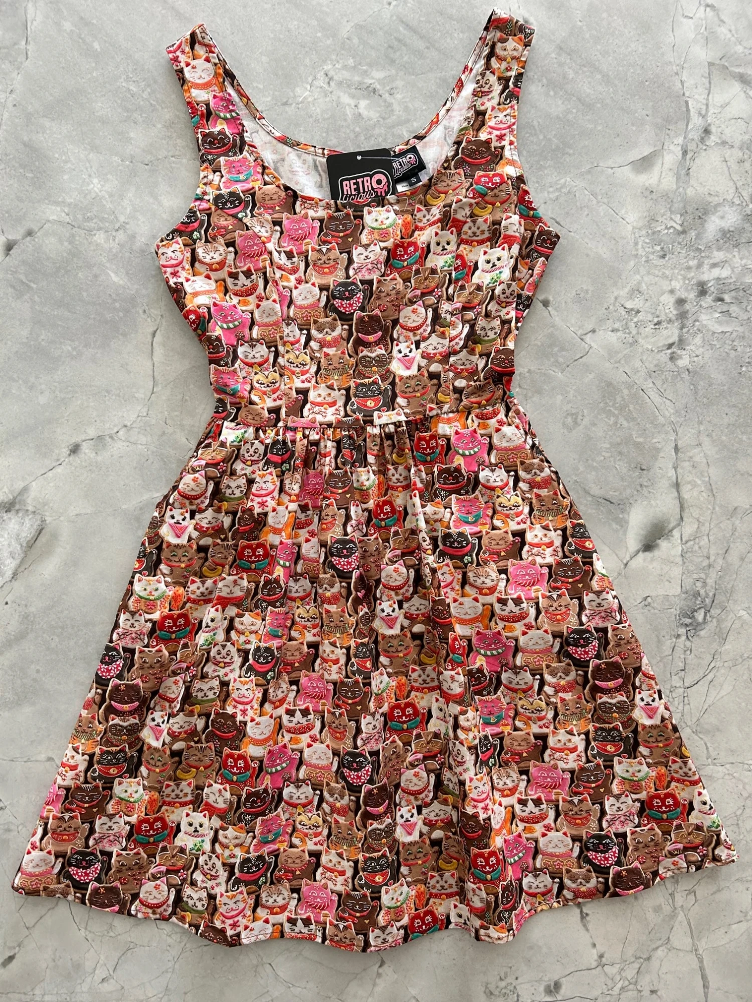 Cookie Cats Shorter Length Fit & Flare 1 Cookie Cats Shorter Length Fit & Flare