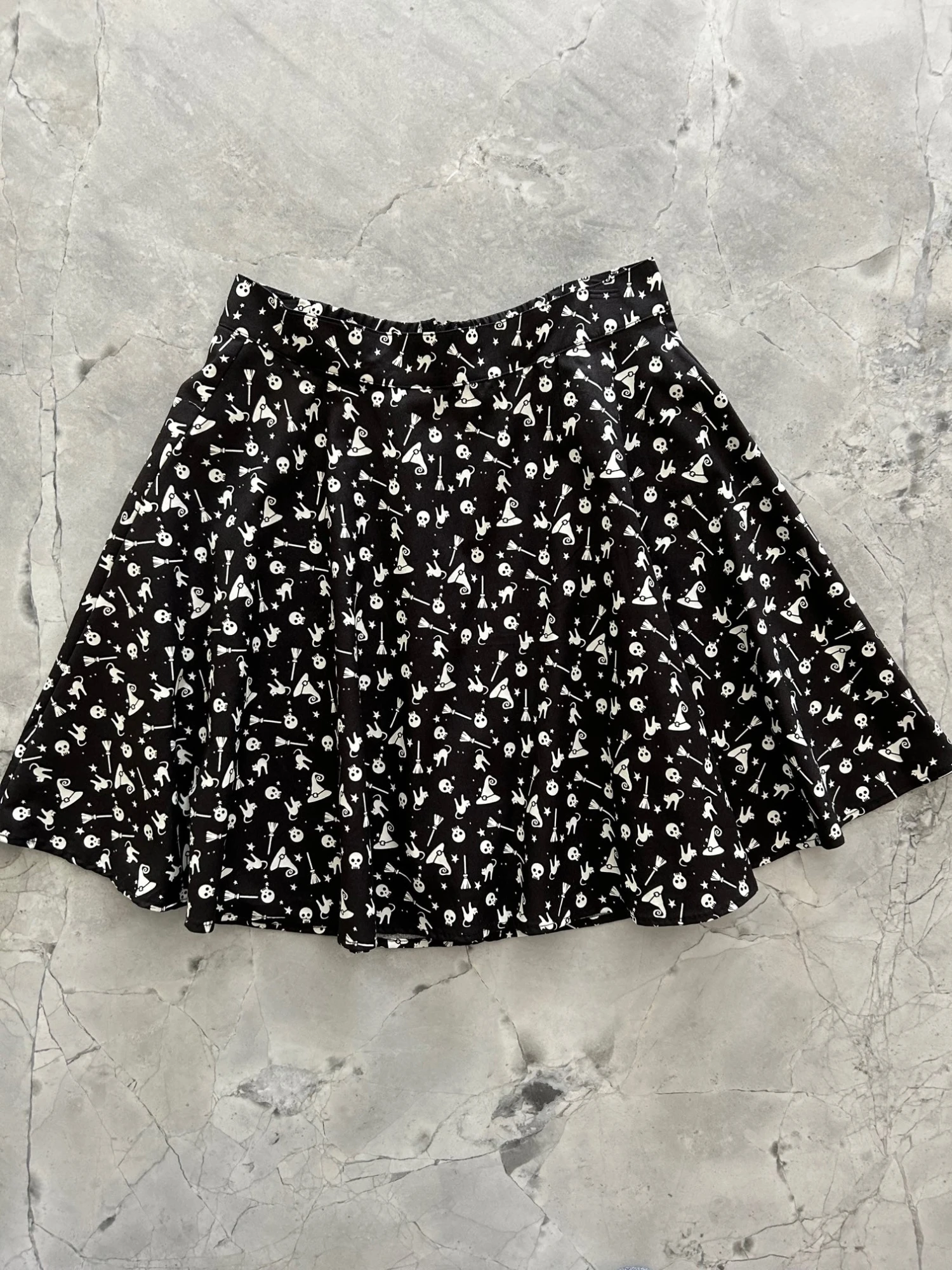 Hocus Pocus Glow In The Dark Skater Skirt 1 Hocus Pocus Glow In The Dark Skater Skirt