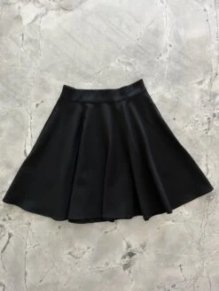 Harper Skater Skirt In Black