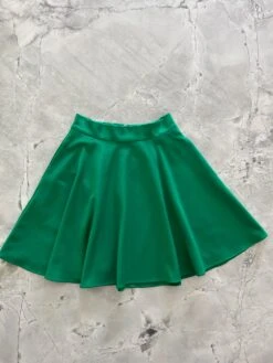 Harper Skater Skirt In Green