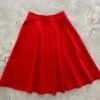 Charlotte Nova Skirt In Red - Plus Sizes Only