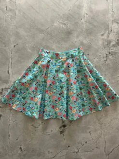 Colorful Fish Skater Skirt