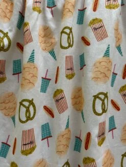 Snacks Shorter Length Fit & Flare Dress -Retrolicious 5261 3