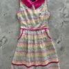 Rainbow Drop Collared Dress