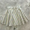 Rainbow Stripe Skater Skirt