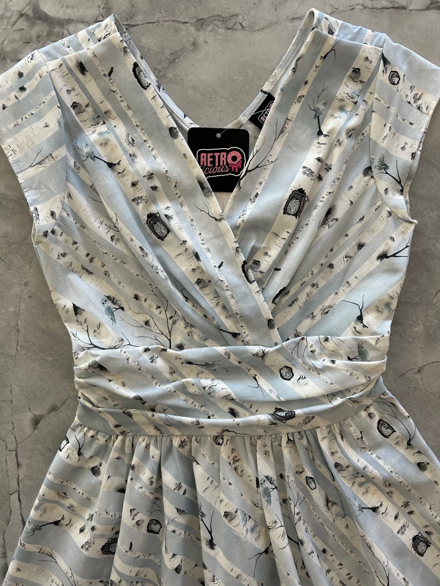 Birch Trees Greta Dress - 3X Only, 1 Left! 2 Birch Trees Greta Dress - 3X Only, 1 Left! - Image 2