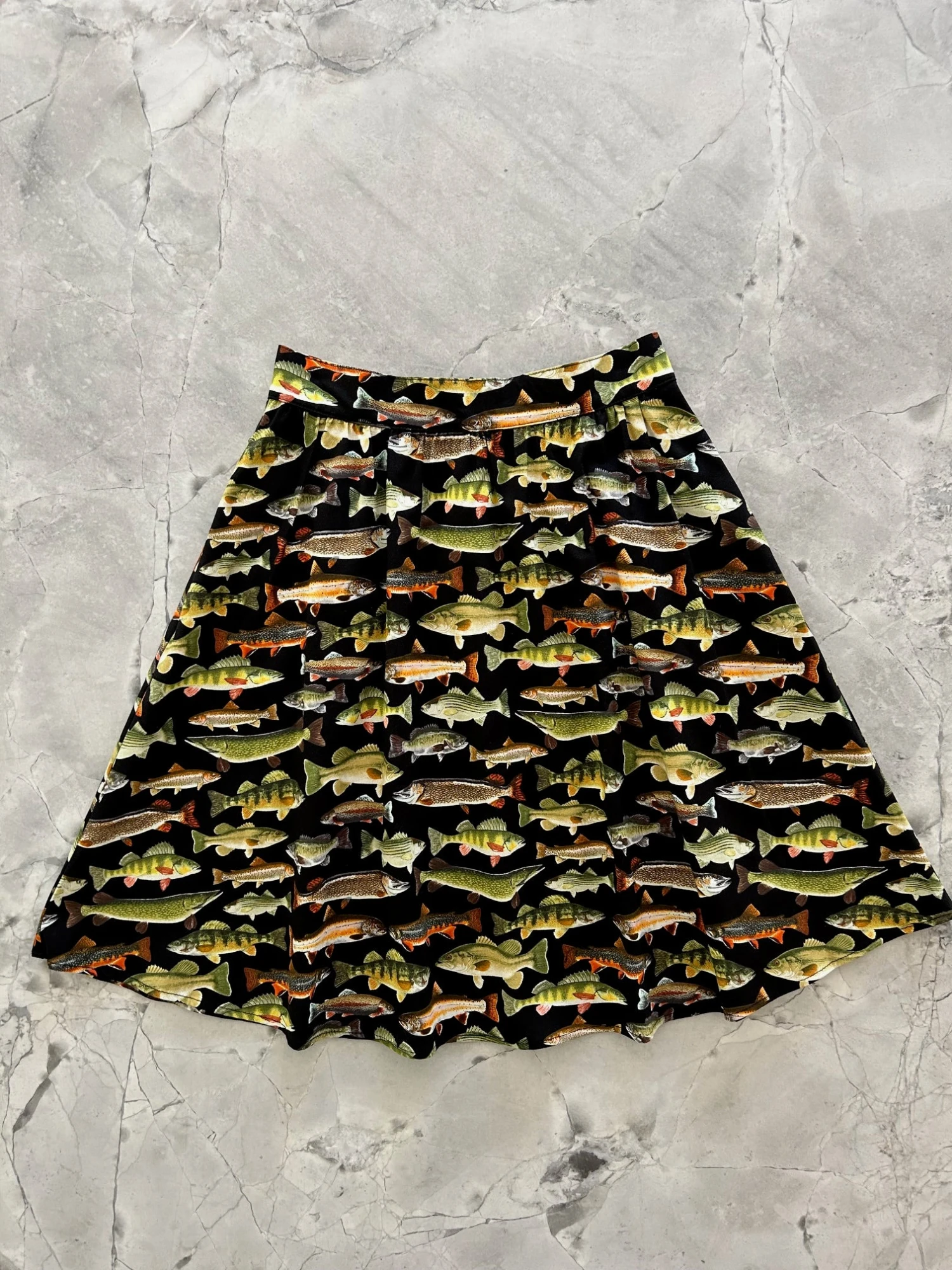Fish A-line Skirt 1 Fish A-line Skirt