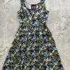 Birds Fit & Flare Dress