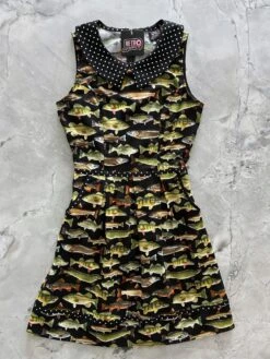 Fish Collared Dress