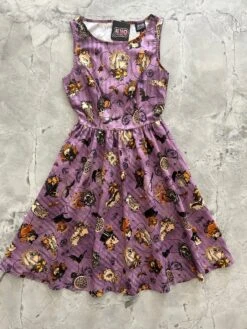 Purple Skull Vintage Dress