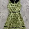 Mod Cat Collared Dress