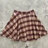 Plaid Skater Skirt