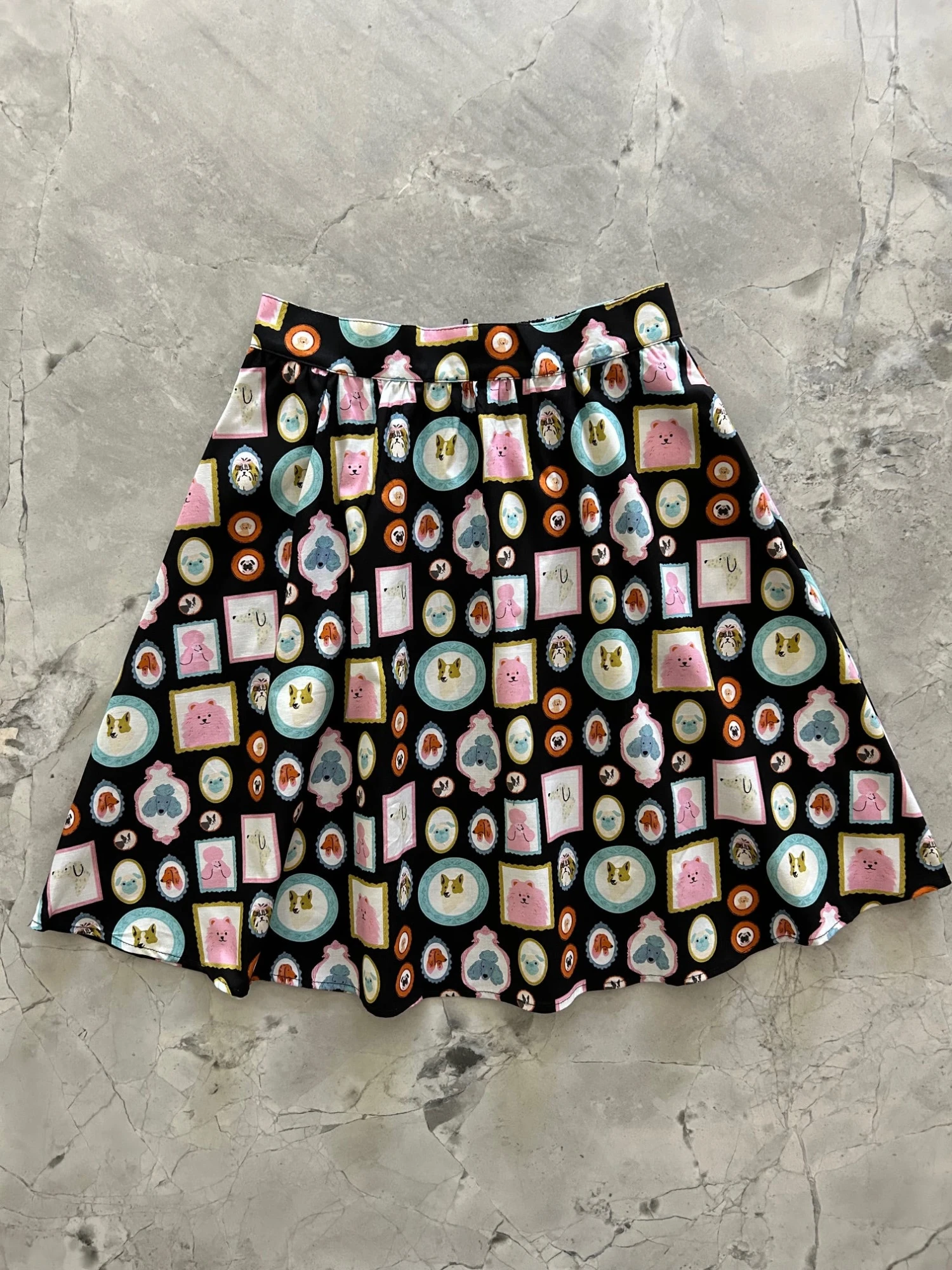 Framed A-line Skirt 1 Framed A-line Skirt