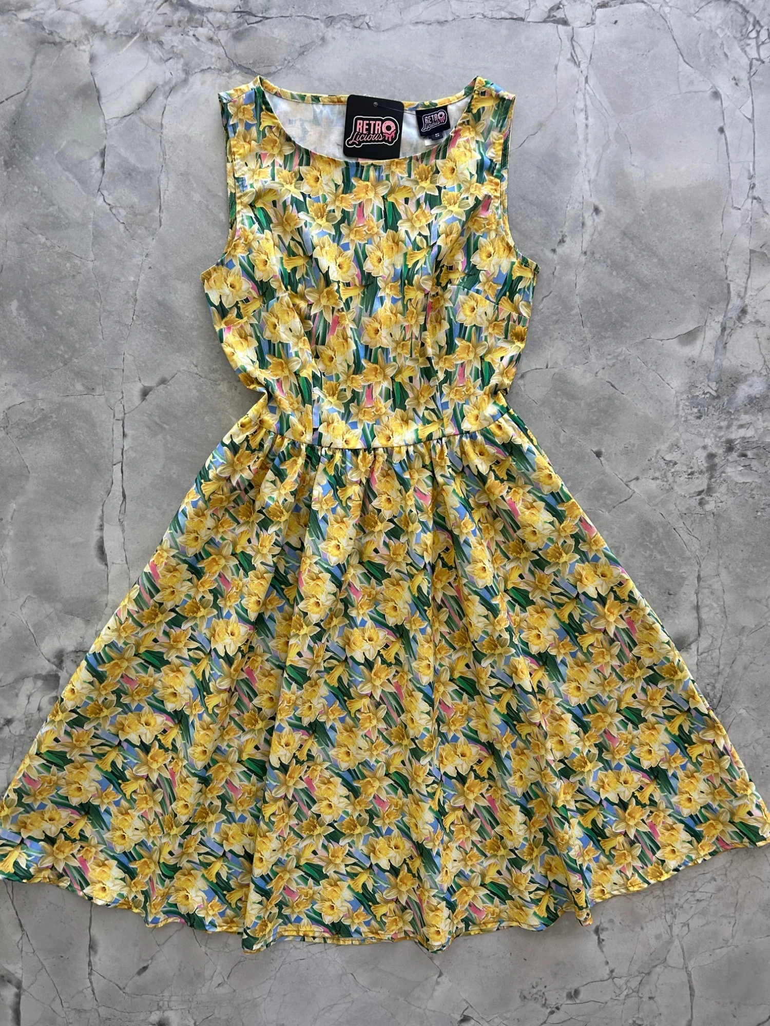 Daffodil Vintage Dress 1 Daffodil Vintage Dress