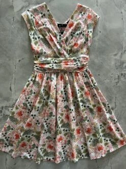 Pink Floral Greta Dress