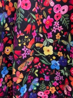 Butterfly Floral Midi Dress -Retrolicious 5469 3