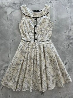 Elizabeth Dress In Music Notes