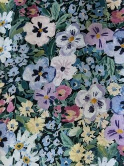 Painted Floral Vintage Dress 5 Painted Floral Vintage Dress -Retrolicious 5502 3