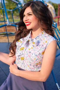 Math Rules Bow Top - Plus Sizes Only