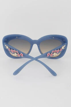 Flower Power Sunglasses In Leopard - 1 Left! -Retrolicious HS3011IR6