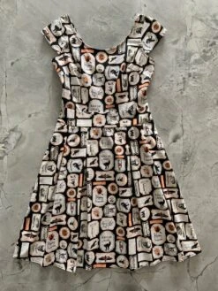 Margaret Dress In Halloween Print - Small Only