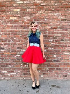 STEM Bow Top -Retrolicious IMG 9289